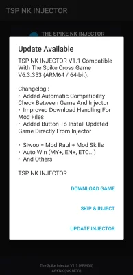 TSP NK INJECTOR V1.1 APK for Android
